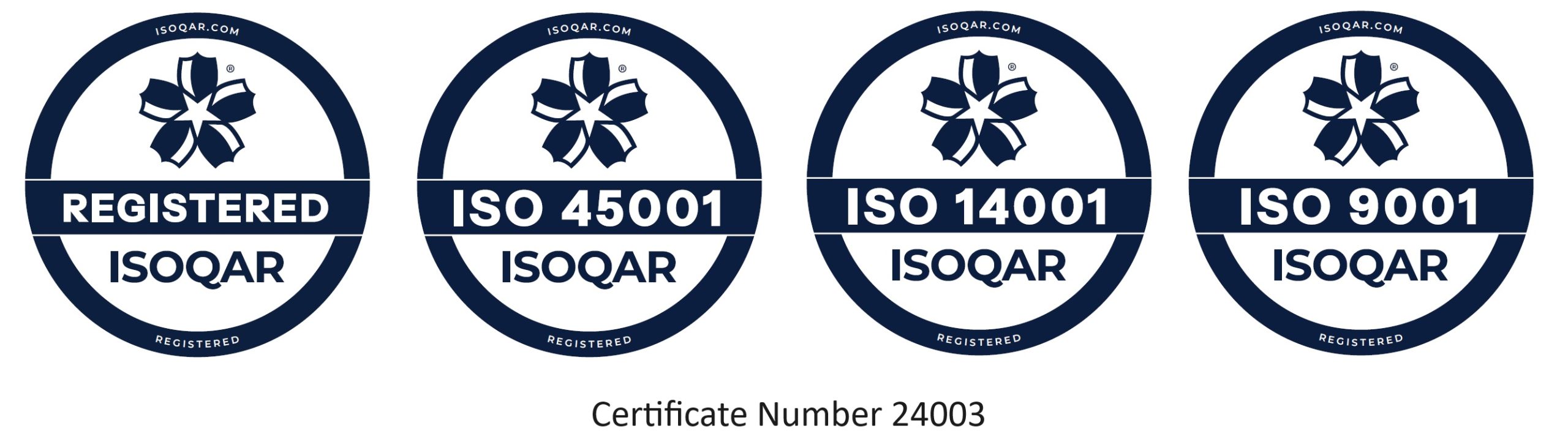ISOQAR certifications logo